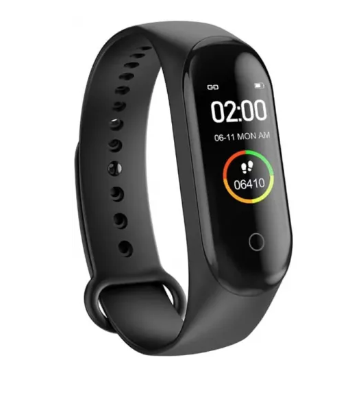 Bratara fitness M4 Inteligenta Bluetooth Negru